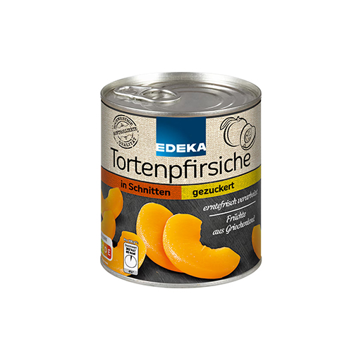 Edeka tortenpfirsiche компот  820gr