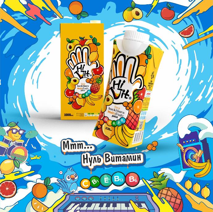 Hi vit чацарганы шүүс  330мл 1/12