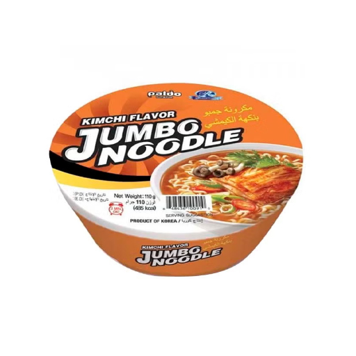 Paldo jumbo noodle kimchi cup 110 gr*18 6017