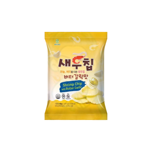 Binari shrimp chips with butter garlic 48гр/20 4031