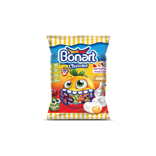 Bonart chewies жимстэй зөөлөн чихэр 90гр