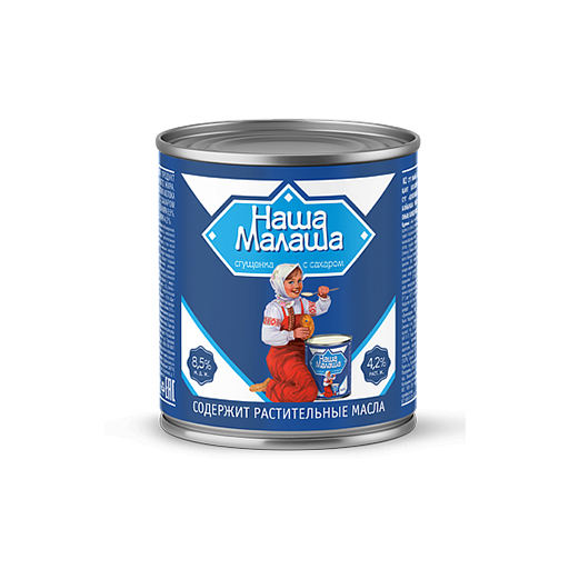 Наша малаша лаазтай молоко 380гр