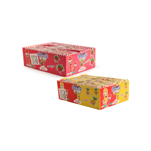 Bonart sour straws урт исгэлэн чихэр 30гр