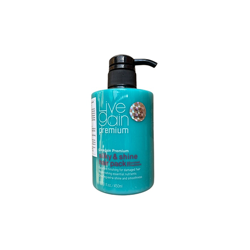 Livegain silky shine hair pack 450ml