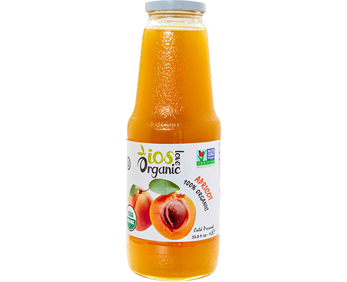 Organic apricot жүүс 100% 1л