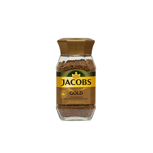 Jacobs gold кофе 95гр шилтэй