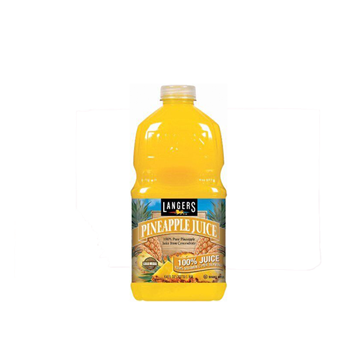 [51010277] Langers жүүс pineapple 1.890L