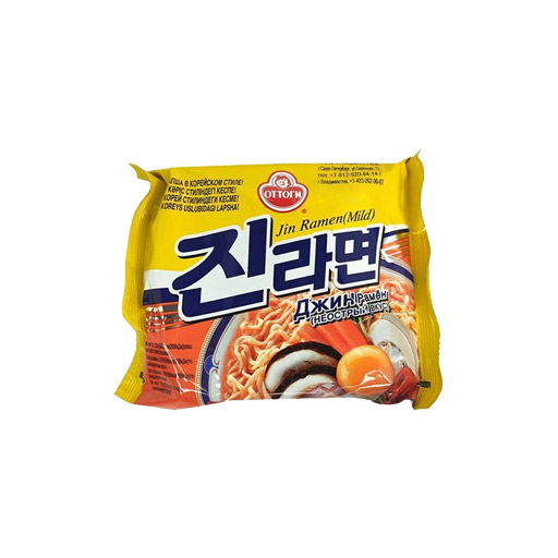 [66010095] Jin ramen мөөгтэй чанадаг  гоймон 110гр