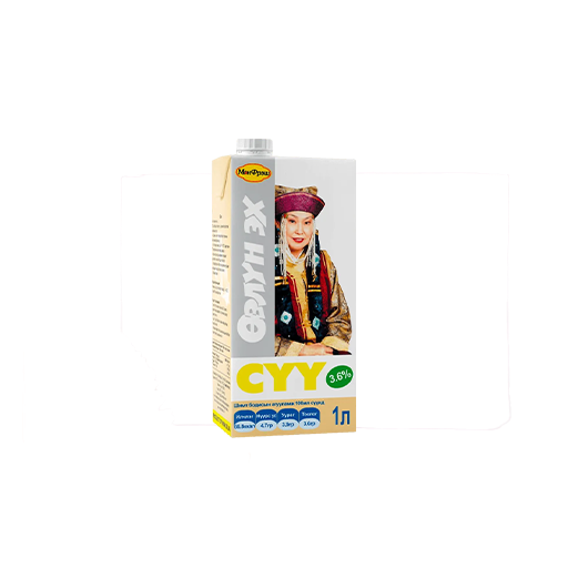 [61010013] Өүлэн эх цэвэр сүү 1 л