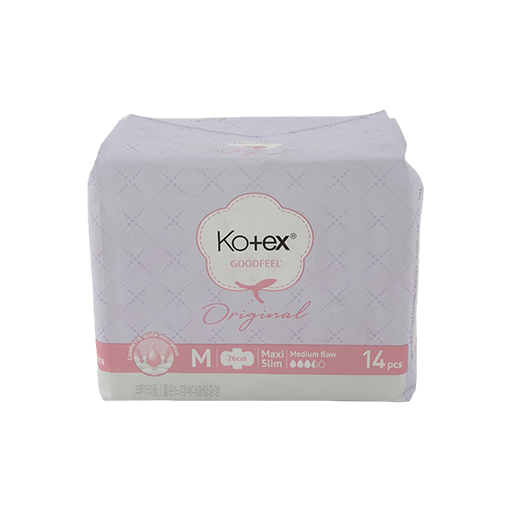 [25010074] Kotex goodfeel  махi slim M 14ш 26см