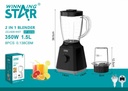 Winning star 2in1 blender 1.5L ST-5318