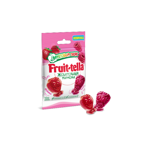 [59020242] Fruitella jellies high friut резин чихэр 36гр