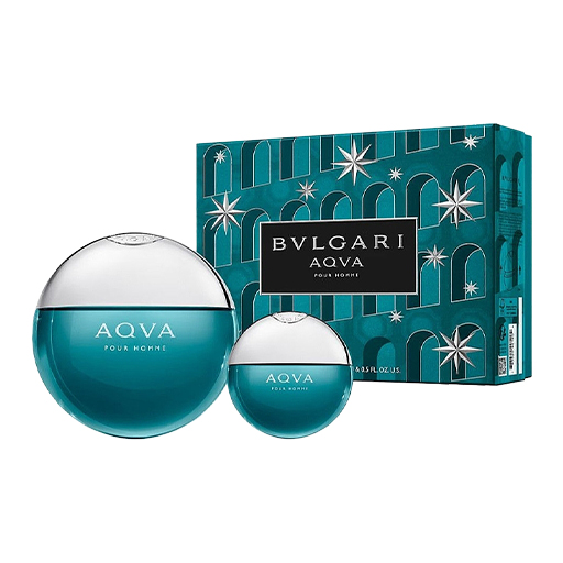 [38010396] Bvlgari aqva pour homme set EDT 100ml, 15ml