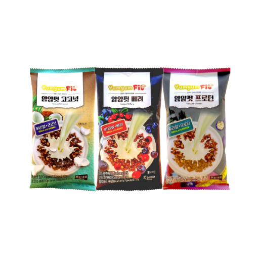 [64040124] BINARI Yum yum fit coconut cereal 30гр*30 4038